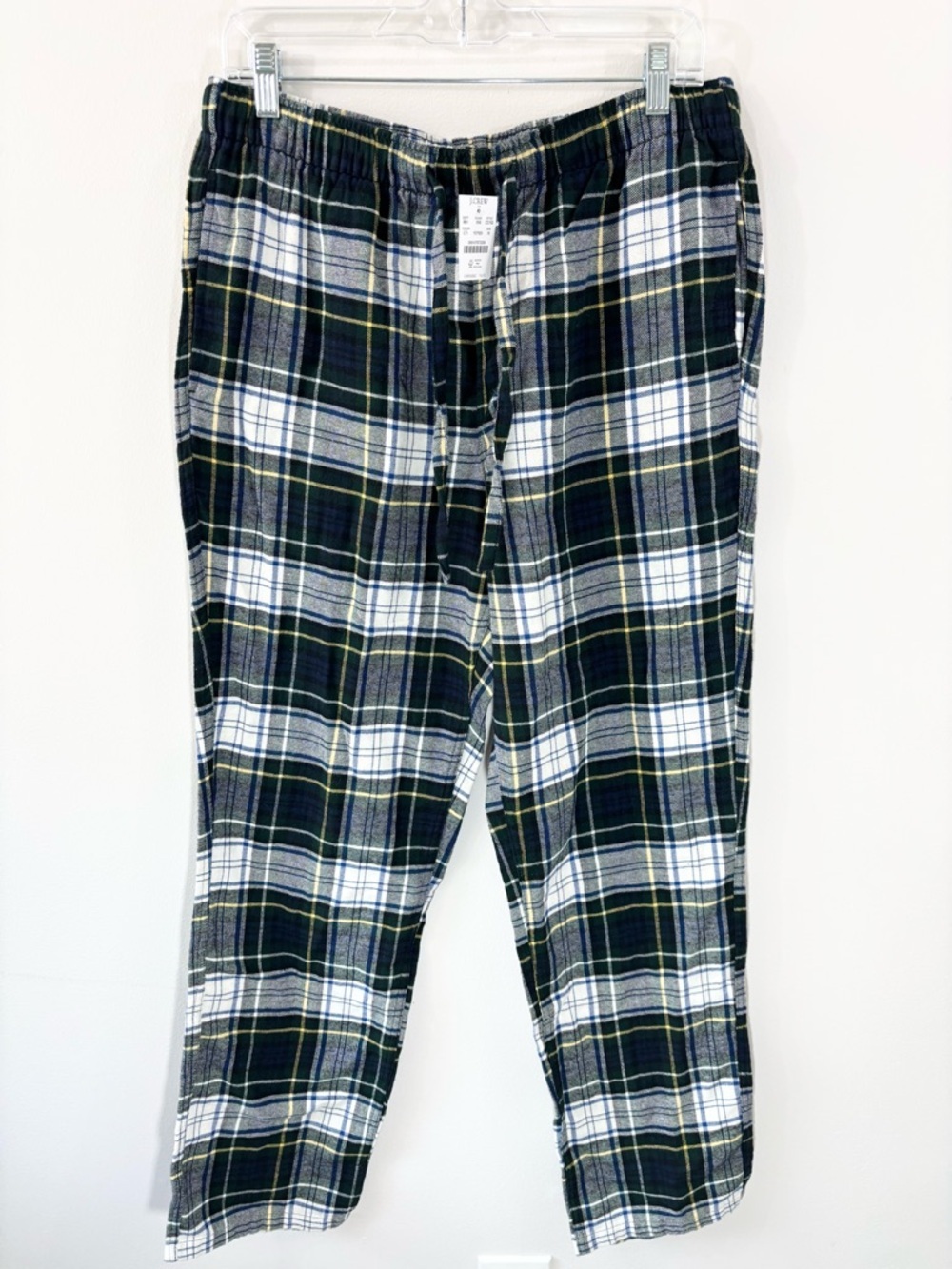 NWT J. Crew men’s plaid flannel pj pants